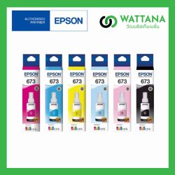 INK Epson 673 Set 6 Colors (Black/Cyan/Magenta/Yellow/Light Cyan/Light Magenta)