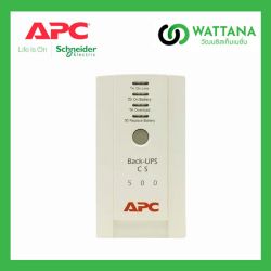 เครื่องสำรองไฟ UPS APC BK-500EI (กล่องน้ำตาล) 