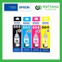 Epson INK Refill  T664 Set 4 Colors (Black/Cyan/Magenta/Yellow)