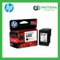 HP INK  680BK  Black  (F6V27AA) สีดำ
