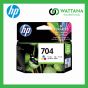 HP INK 704C  Tri-Color (CN693AA) สี