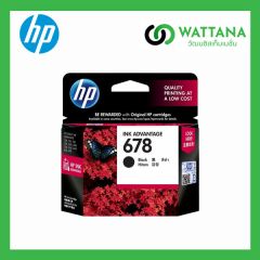 HP Ink  678BK Black  (CZ107AA) สีดำ