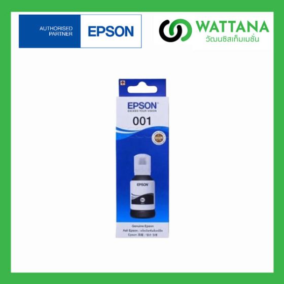 Epson INK Refill 001BK (T03Y100) Black (สีดำ) 127ml